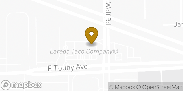 Map showing the location of 7-Eleven in Des Plaines, IL 60018