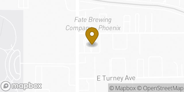 Map showing the location of 7th Street in Phoenix, AZ 85014