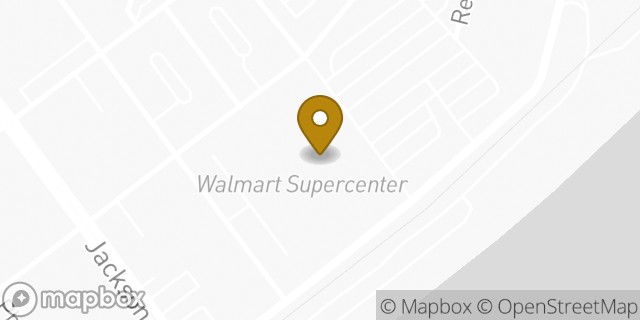 Map showing the location of Walmart in New Orleans, LA 70130