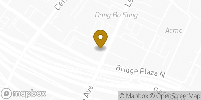 Map showing the location of Budget Car Rental in Fort Lee, NJ 07024