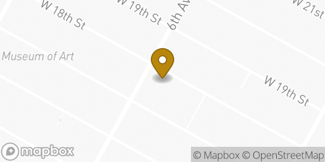 Map showing the location of Old Navy in New York, NY 10011