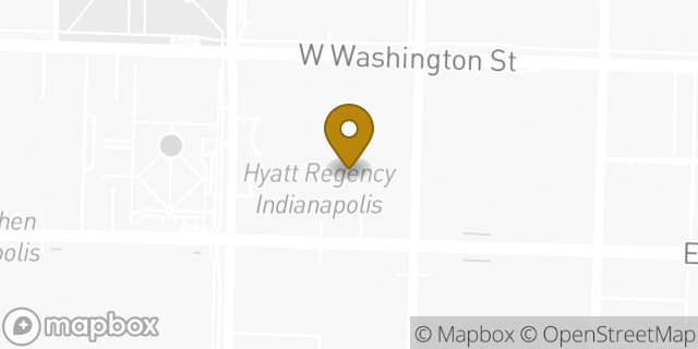 Map showing the location of Amazon Locker - Stride in Indianapolis, IN 46204