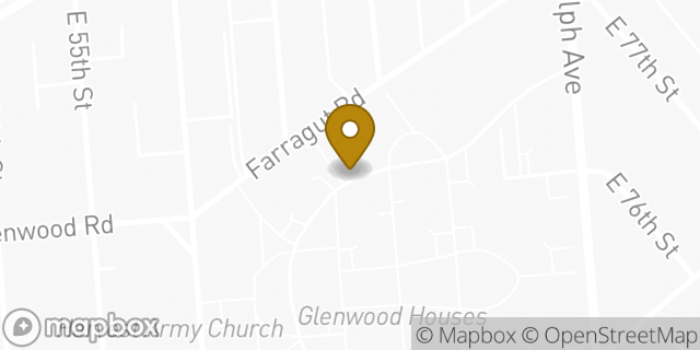 Map showing the location of Amazon Locker - Associate in Brooklyn, NY 11234