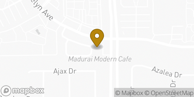Map showing the location of 7-Eleven in Sunnyvale, CA 94086