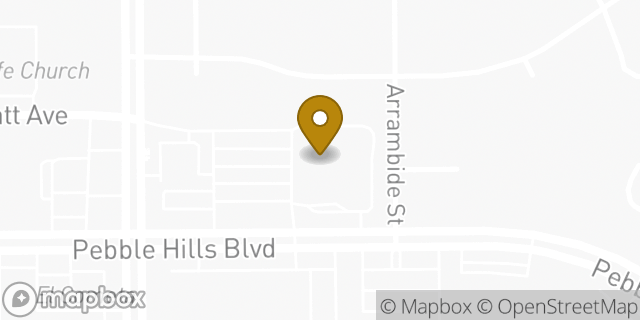 Map showing the location of Walmart Neighborhood Market in El Paso, TX 79936