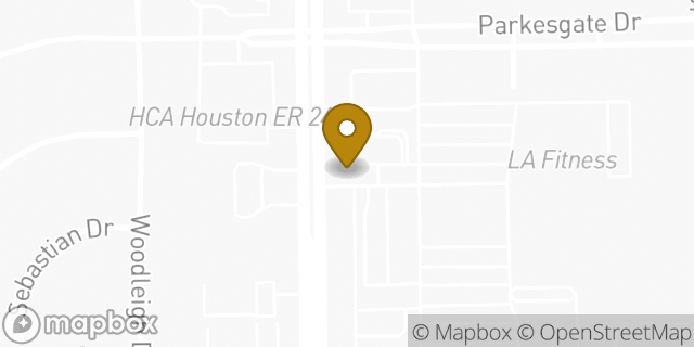 Map showing the location of Stanbridge in Houston, TX 77083