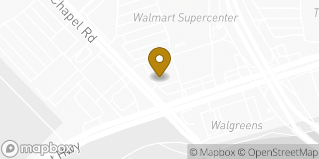 Map showing the location of Starbucks in Dallas, TX 75220