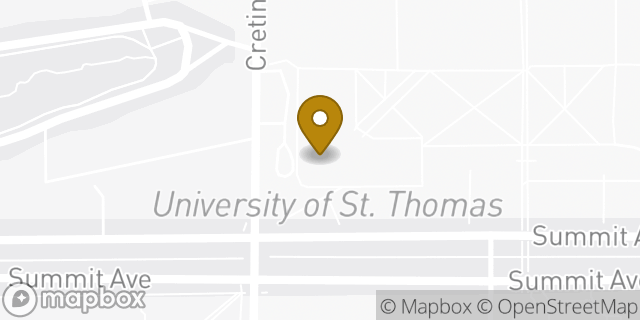 Map showing the location of Amazon Locker - Garner in St Paul, MN 55105