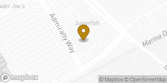 Map showing the location of Athleta in Marina del Rey, CA 90292