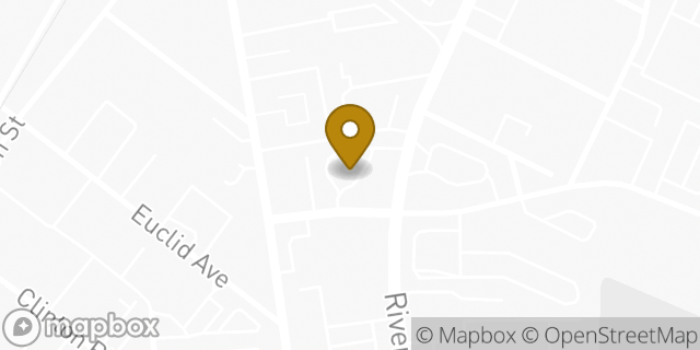 Map showing the location of Dunkin' in Hackensack, NJ 07601