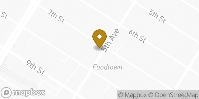 Map showing the location of The UPS Store in Brooklyn, NY 11215