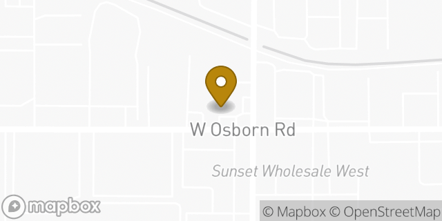 Map showing the location of Amazon Locker - Footprint in Phoenix, AZ 85017
