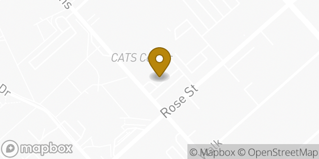 Map showing the location of Papa Johns Pizza in Lexington, KY 40508