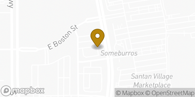 Map showing the location of Whataburger in Gilbert, AZ 85295