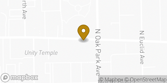 Map showing the location of The UPS Store in Oak Park, IL 60301