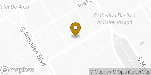 Map showing the location of Subway in San Jose, CA 95113