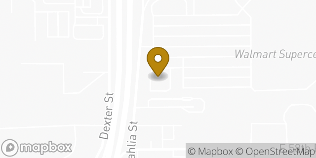 Map showing the location of Chipotle Mexican Grill in Commerce City, CO 80022
