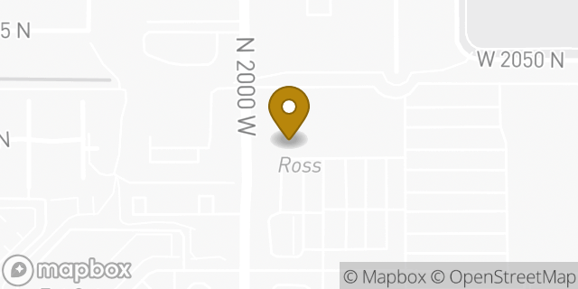 Map showing the location of Amazon Locker - Naba in Clinton, UT 84015