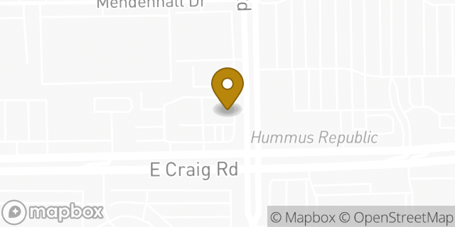 Map showing the location of Amazon Locker - Danelle in North Las Vegas, NV 89030