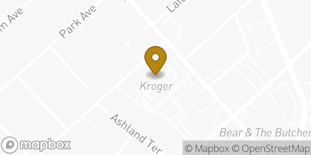 Map showing the location of Kroger in Lexington, KY 40502