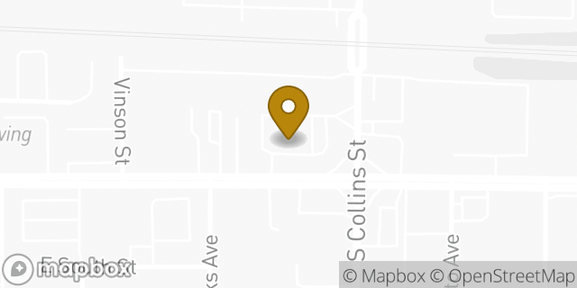 Map showing the location of CVS Pharmacy in Arlington, TX 76010