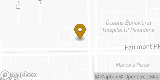 Map showing the location of McDonald's in Pasadena, TX 77504