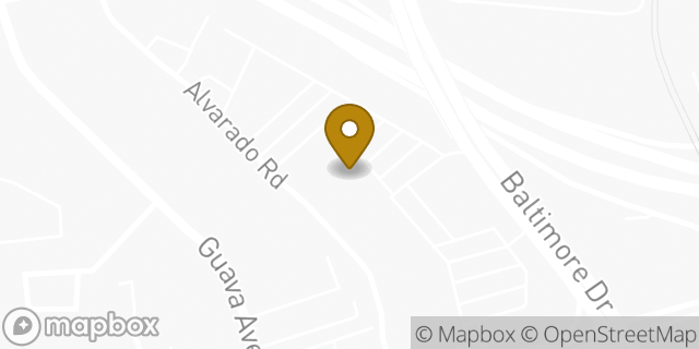 Map showing the location of Amazon Locker - Orbana in La Mesa, CA 91942