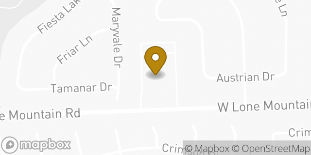 Map showing the location of The Church of Jesus Christ of Latter-day Saints in Las Vegas, NV 89130