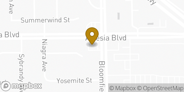 Map showing the location of Chipotle Mexican Grill in Cerritos, CA 90703