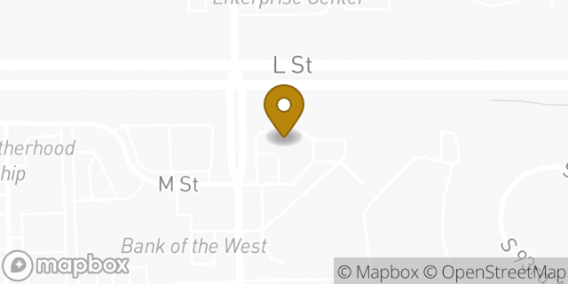 Map showing the location of Starbucks in Omaha, NE 68127