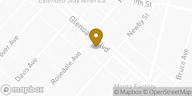 Map showing the location of The UPS Store in Glendale, CA 91201