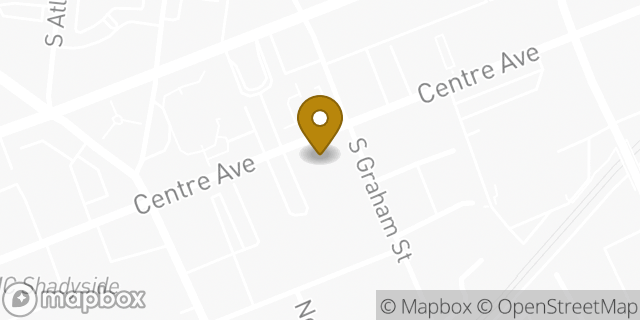 Map showing the location of Subway in Pittsburgh, PA 15232