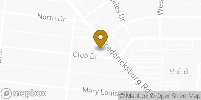 Map showing the location of EZPAWN in San Antonio, TX 78201