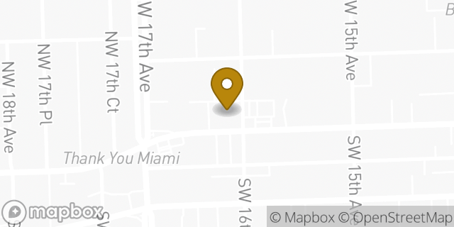 Map showing the location of ATM CVS in Miami, FL