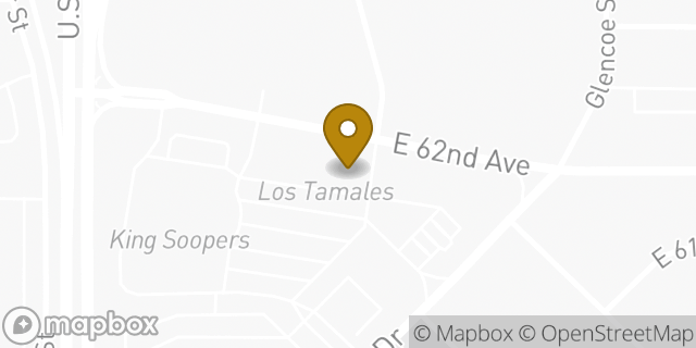 Map showing the location of Bank of America Walk-Up ATM | Commerce City Plaza in Commerce City, CO 80022
