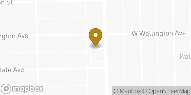 Map showing the location of Amazon Locker - Seabird in Chicago, IL 60641