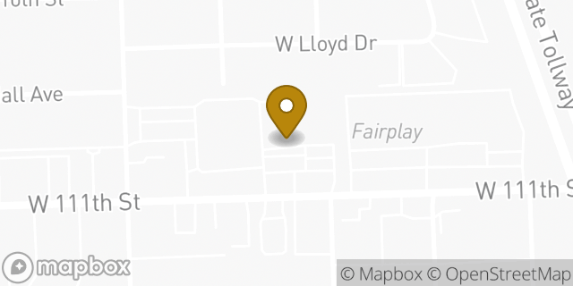 Map showing the location of Amazon Locker - Maider in Worth, IL 60482