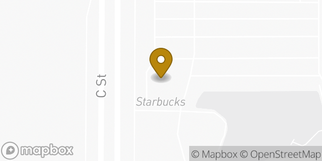 Map showing the location of Starbucks Coffee Company in Anchorage, AK 99515