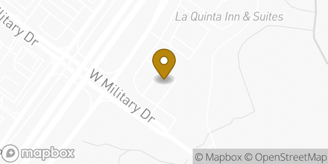 Map showing the location of Amazon Locker - Sunema in San Antonio, TX 78238