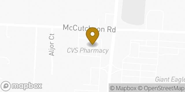 Map showing the location of CVS Pharmacy in Columbus, OH 43219