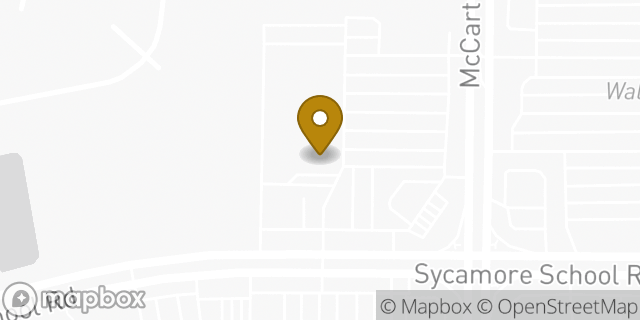 Map showing the location of Amazon Locker - Strict in Fort Worth, TX 76133