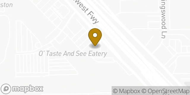 Map showing the location of Northwest in Houston, TX 77092