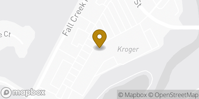 Map showing the location of The UPS Store in Indianapolis, IN 46256