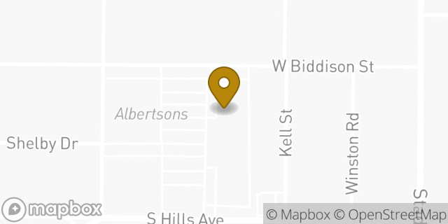 Map showing the location of HOTWORX in Fort Worth, TX 76109