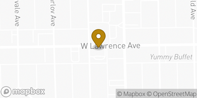 Map showing the location of Fifth Third Bank in Chicago, IL 60630
