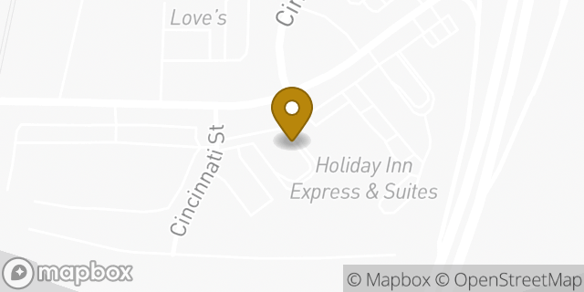 Map showing the location of McDonald's in Dayton, OH 45417