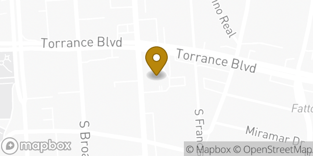 Map showing the location of ATM CVS in Redondo Beach, CA