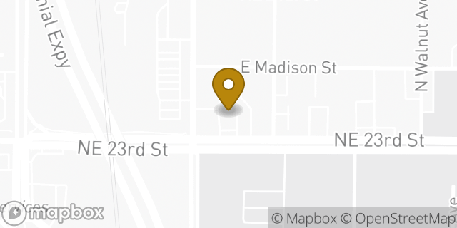 Map showing the location of Sonic Drive In in Oklahoma City, OK 73105