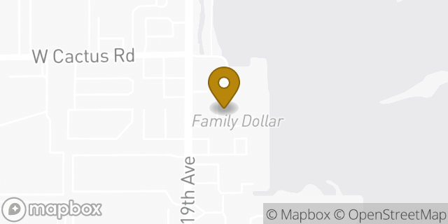 Map showing the location of Amazon Locker - Zeinab in Phoenix, AZ 85029