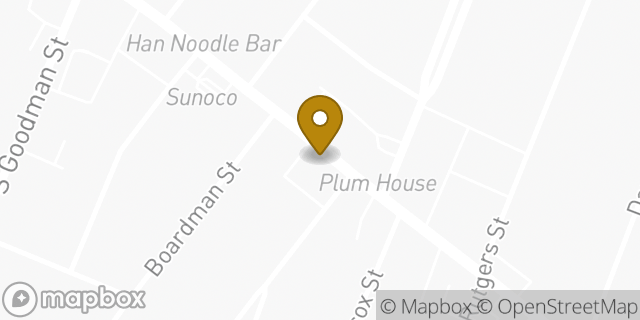 Map showing the location of Subway in Rochester, NY 14607